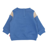 Levi'S Felpa Girocollo tinta unita con Stampa Blu per Neonato 8EN726 BLU LEVI'S 