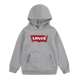 Levi'S Felpa tinta unita con Cappuccio E Stampa Grigio per Bambino 9E8778 GRIGIO LEVI'S 