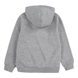 Levi'S Felpa tinta unita con Cappuccio E Stampa Grigio per Bambino 9E8778 GRIGIO LEVI'S 