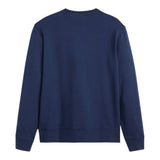 Levi'S Felpa Chiusa Girocollo tinta unita con Logo Blu per Bambino 9EE331 BLU LEVI'S 
