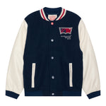 Levi'S Giubbino College tinta unita con Maniche In Contrasto Blu per Bambino 9EH926X BLU LEVI'S 