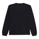 Levi'S Shirt Girocollo tinta unita con Logo Nero per Bambino 9EN715 NERO LEVI'S 