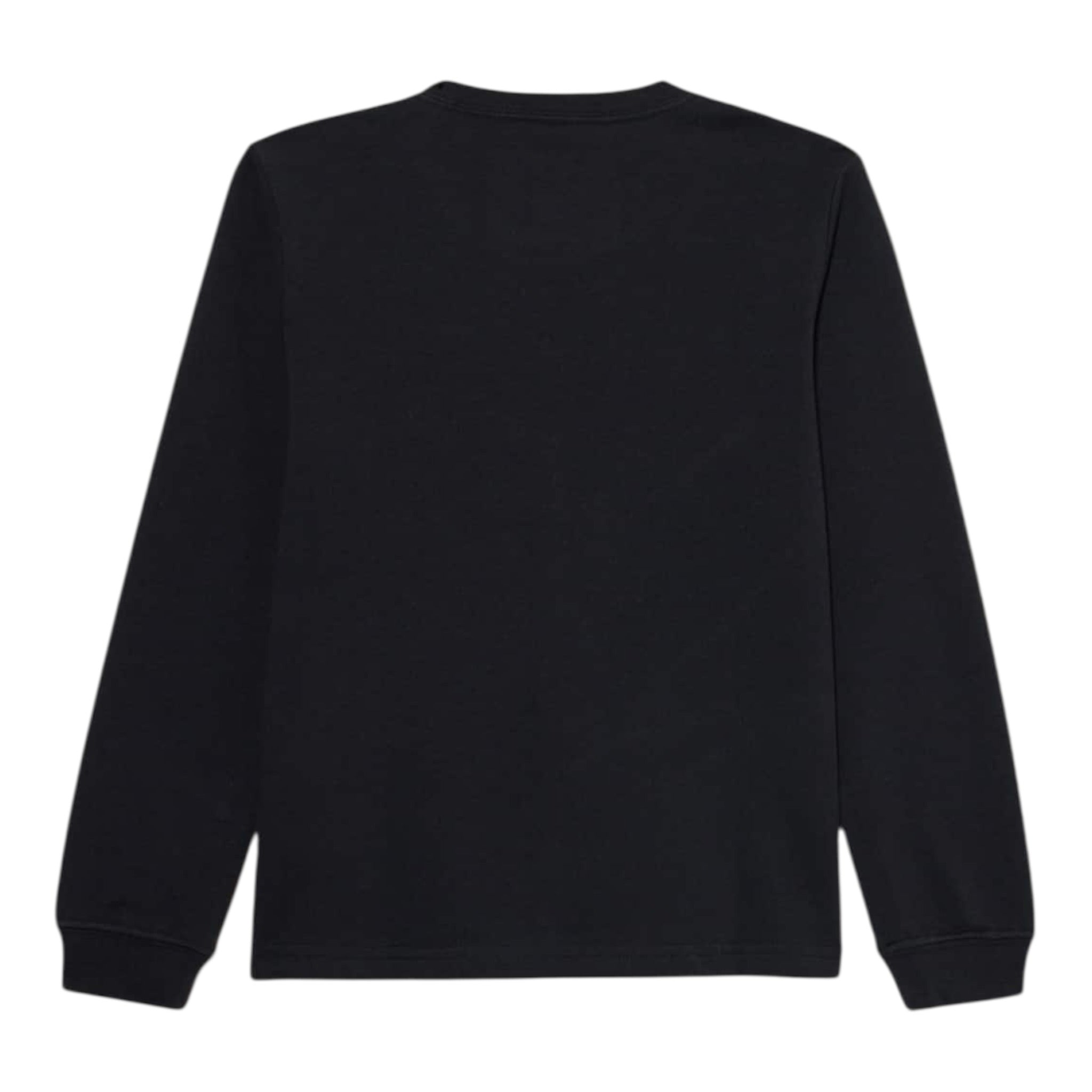 Levi'S Shirt Girocollo tinta unita con Logo Nero per Bambino 9EN715 NERO LEVI'S 
