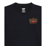 Levi'S Shirt Girocollo tinta unita con Logo Nero per Bambino 9EN715 NERO LEVI'S 