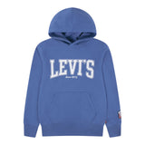Levi'S Felpa Chiusa con Cappuccio tinta unita Blu per Bambino 9EN718 BLU LEVI'S 