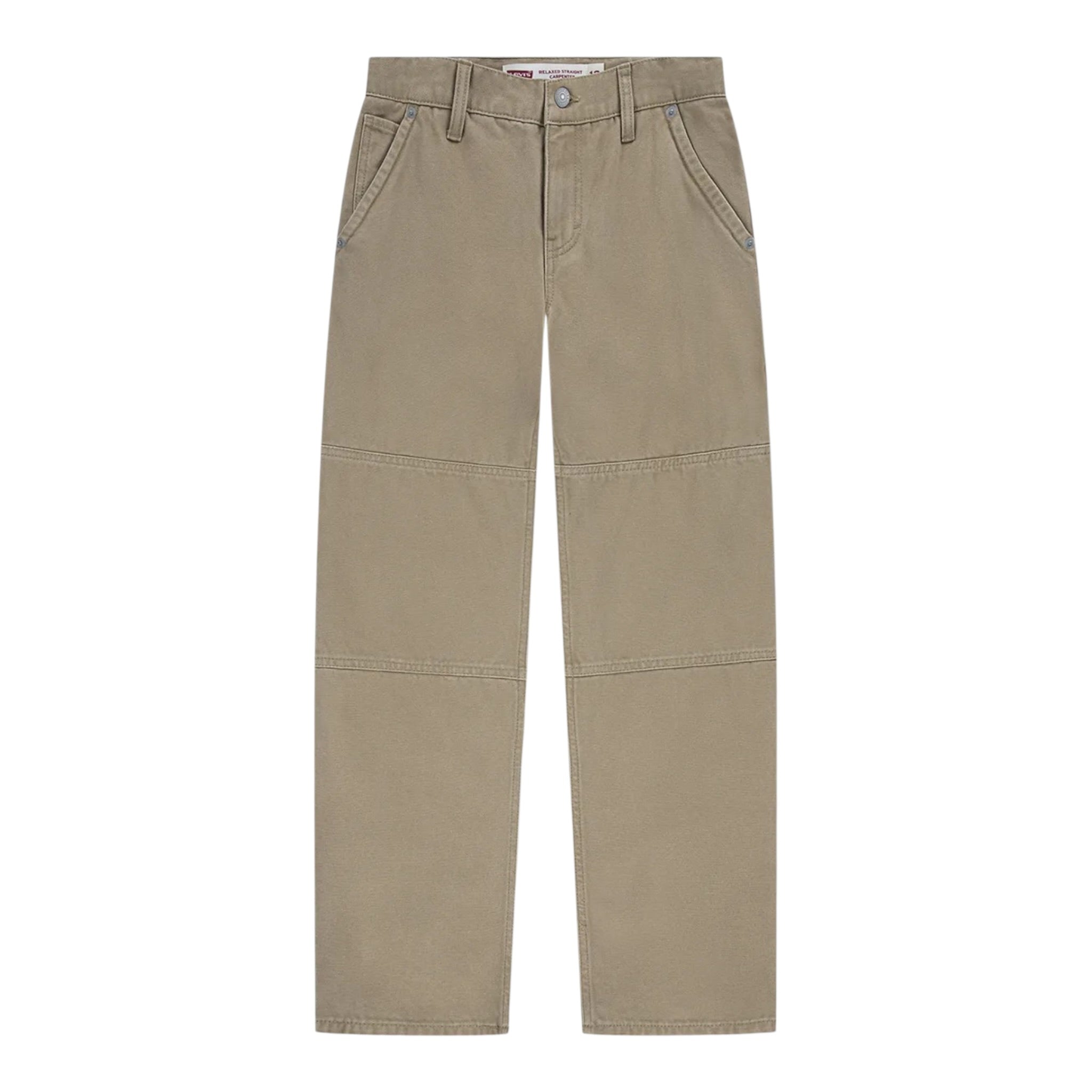 Levi'S Jeans tinta unita con Girovita Regolabile Beige per Bambino 9EN807 BEIGE LEVI'S 