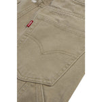 Levi'S Jeans tinta unita con Girovita Regolabile Beige per Bambino 9EN807 BEIGE LEVI'S 