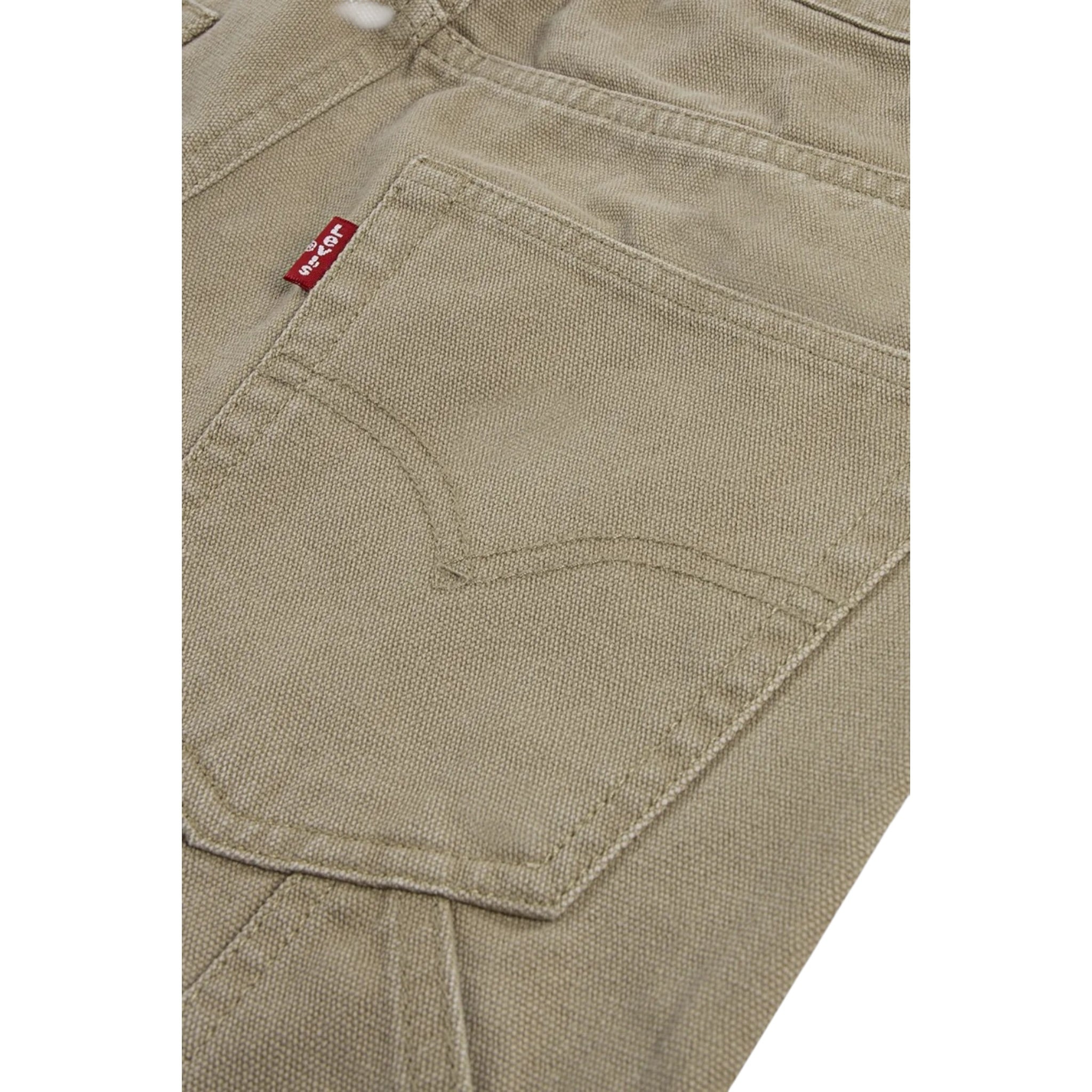 Levi'S Jeans tinta unita con Girovita Regolabile Beige per Bambino 9EN807 BEIGE LEVI'S 