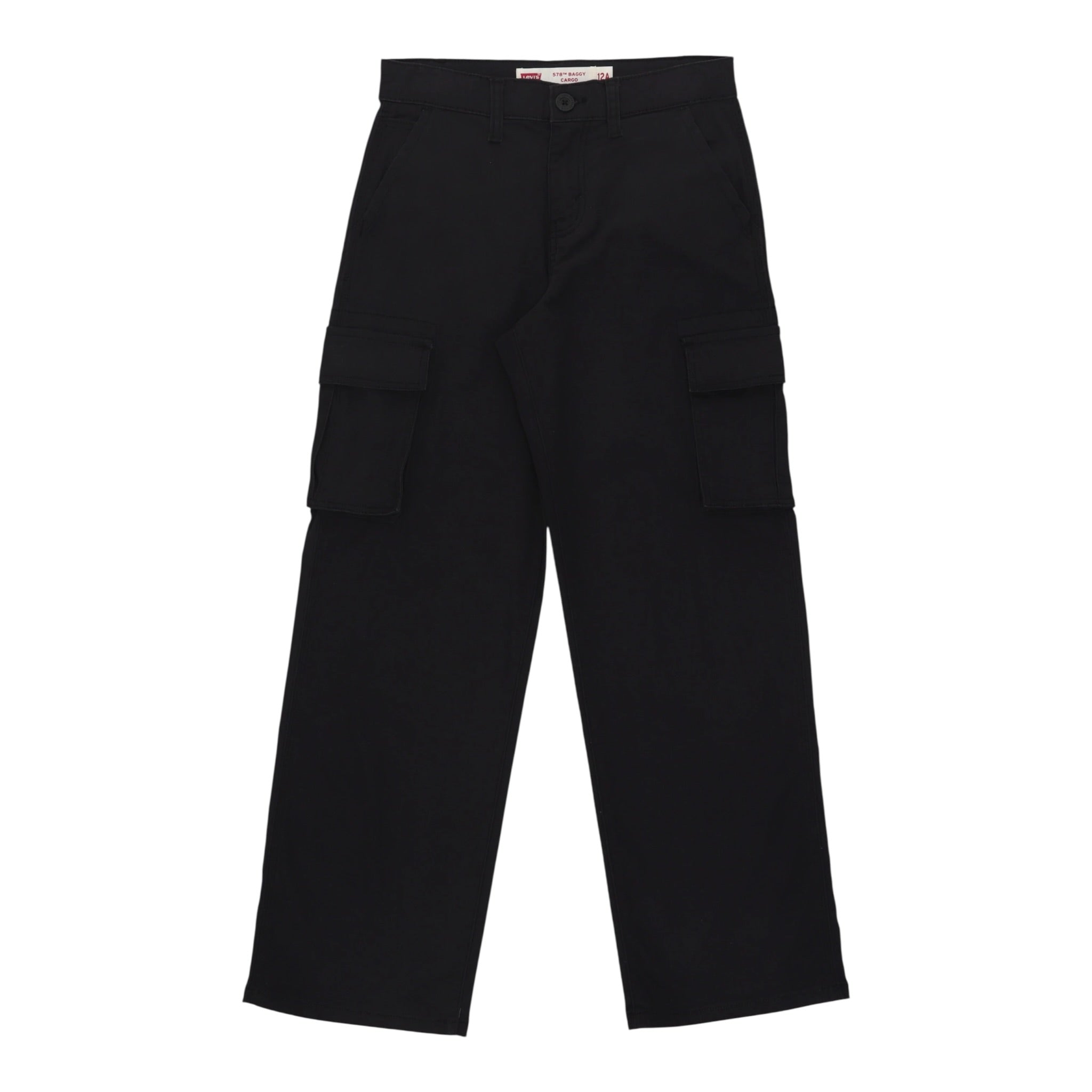 Levi'S Pantalone tinta unita con Girovita Regolabile Nero per Bambino 9EN809X NERO LEVI'S 