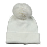 Li Lia Cappello tinta unita Bianco per Bambina 327529 BIANCO LI LIA 
