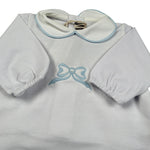 Little Bear Tutina Manica Lunga tinta unita Bianco per Neonato 2054 BIANCO LITTLE BEAR 