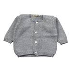 Little Bear Cardigan tinta unita Grigio per Neonato 4024 GRIGIO LITTLE BEAR 