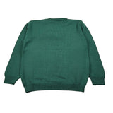 Little Bear Maglia Girocollo tinta unita Verde per Bambina 7163 VERDE LITTLE BEAR 