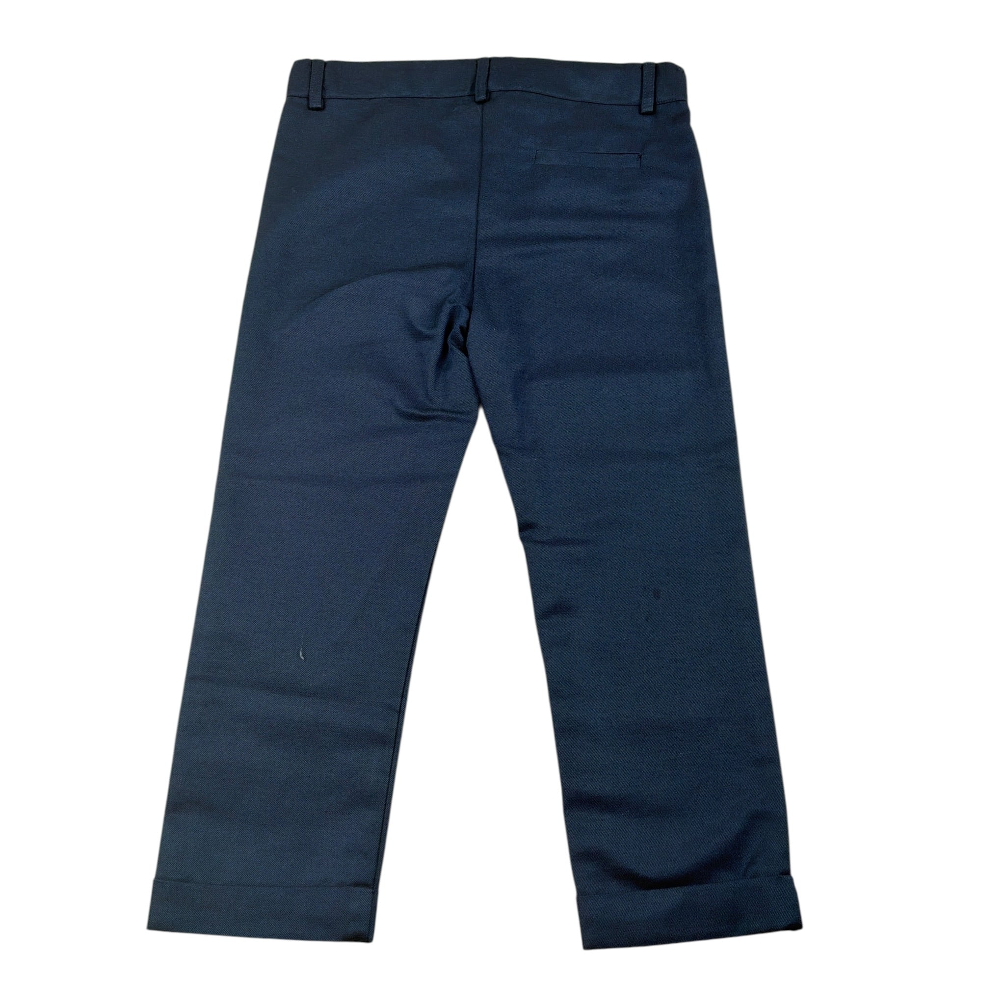 Little Bear Pantalone tinta unita con Girovita Regolabile Blu per Bambino 7217 BLU LITTLE BEAR 