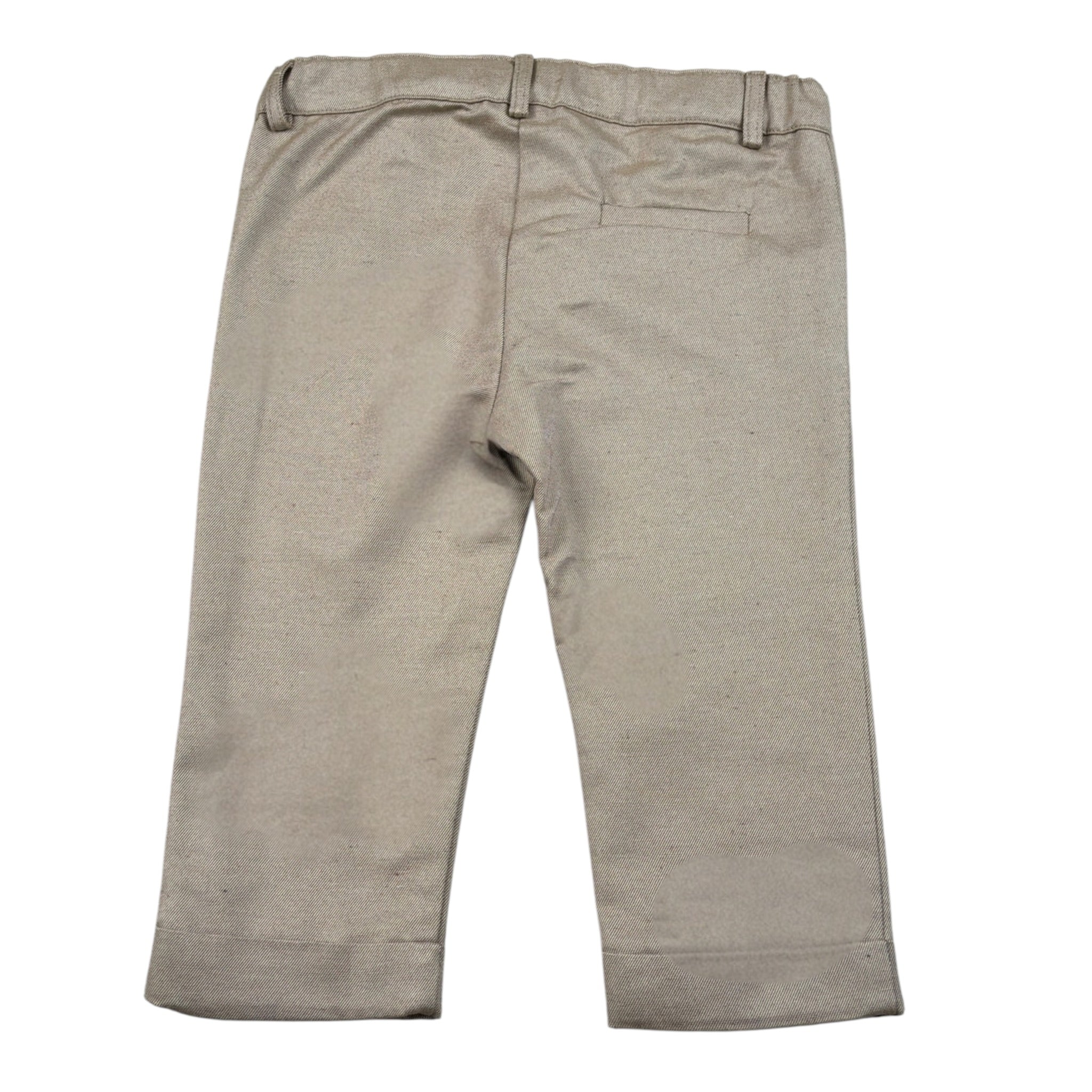 Little Bear Pantalone tinta unita con Girovita Regolabile Beige per Neonato 7217N BEIGE LITTLE BEAR 