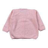 Little Bear Cardigan Tint Unita Rosa per Neonata 8024X ROSA LITTLE BEAR 