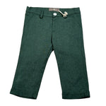 Little Bear Pantalone Tuta tinta unita Verde per Neonato 9209 VERDE LITTLE BEAR 