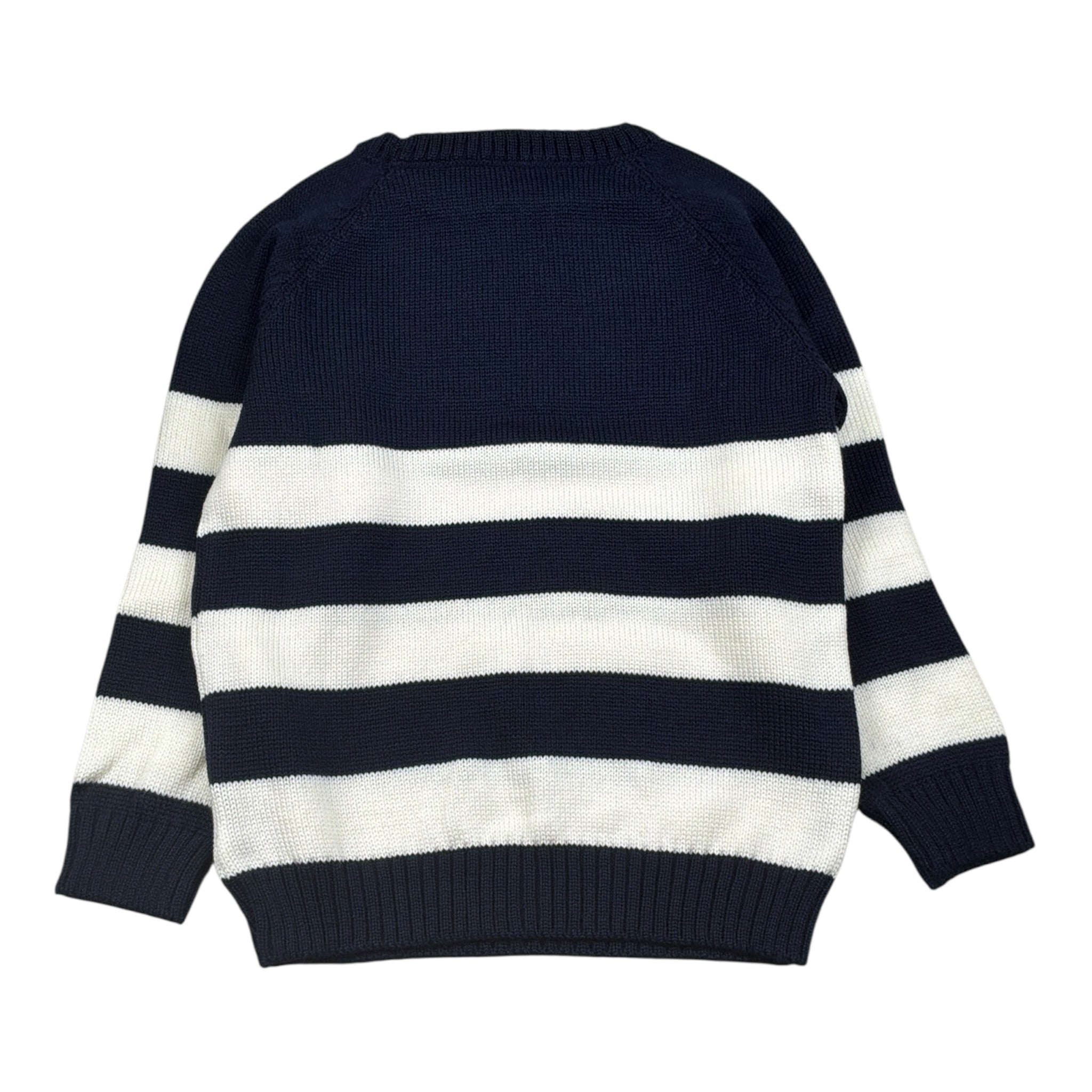 Little Bear Maglia Bicolore A Strisce Bianco/Blu per Neonato 9304 BIANCO/BLU LITTLE BEAR 
