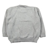 Little Bear Maglia Girocolo tinta unita con Rombi Grigio per Neonato 9305 GRIGIO LITTLE BEAR 