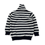 Little Bear Maglia Fantasia A Righe Collo Alto Bianco/Blu per Bambino 9313J BIANCO/BLU LITTLE BEAR 