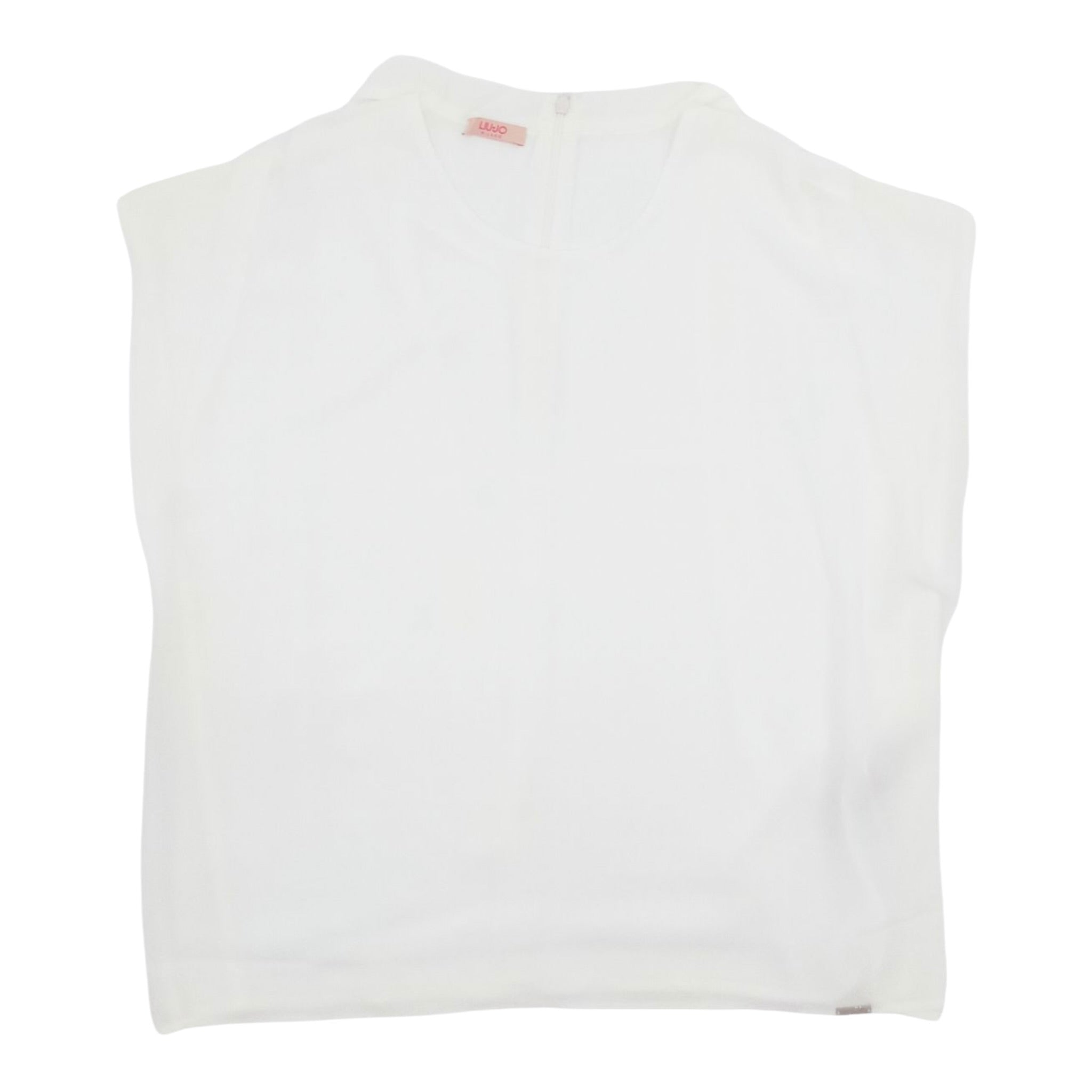 Liu Jo Camicia Giromanica tinta unita Bianco per Bambina GA3035 BIANCO LIU JO 