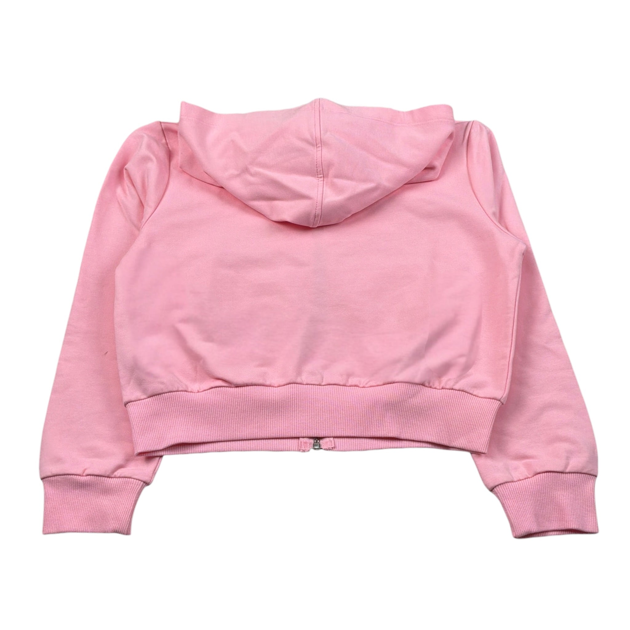 Liu Jo Felpa con Zip E Cappuccio tinta unita Rosa per Bambina GA4051 ROSA LIU JO 