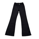 Liu Jo Jeans tinta unita Modello Zampa Nero per Bambina GA5092 NERO LIU JO 