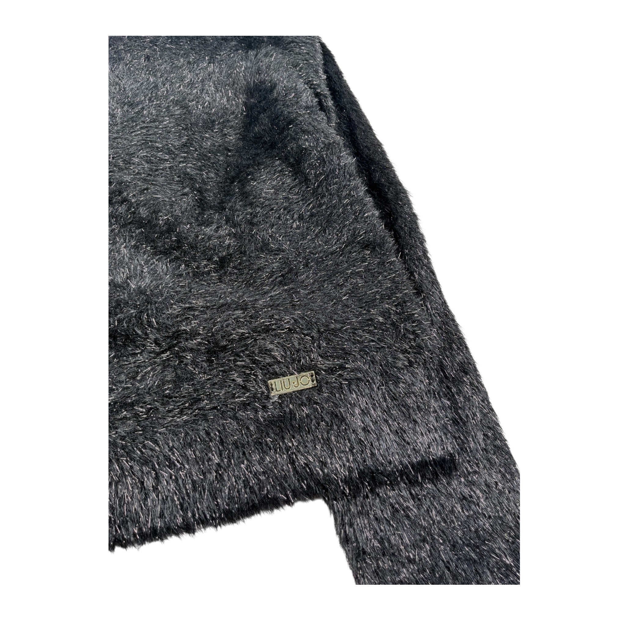 Liu Jo Maglia Girocollo tinta unita Nero per Bambina GF1189 NERO LIU JO 