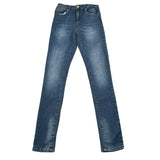 Liu Jo Jeans tinta unita con Girovita Regolabile Blu per Bambina GF4105 BLU LIU JO 