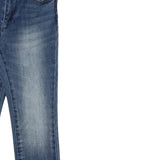 Liu Jo Jeans tinta unita con Girovita Regolabile Blu per Bambina GF4112 BLU LIU JO 
