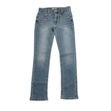 Liu Jo Jeans tinta unita con Girovita Regolabile Azzurro per Bambina GF4118 AZZURRO LIU JO 