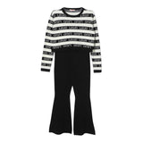 Liu Jo Completo 2 Pezzi Maglia-Pantalone Nero per Bambina GF4135MA07 NERO LIU JO 