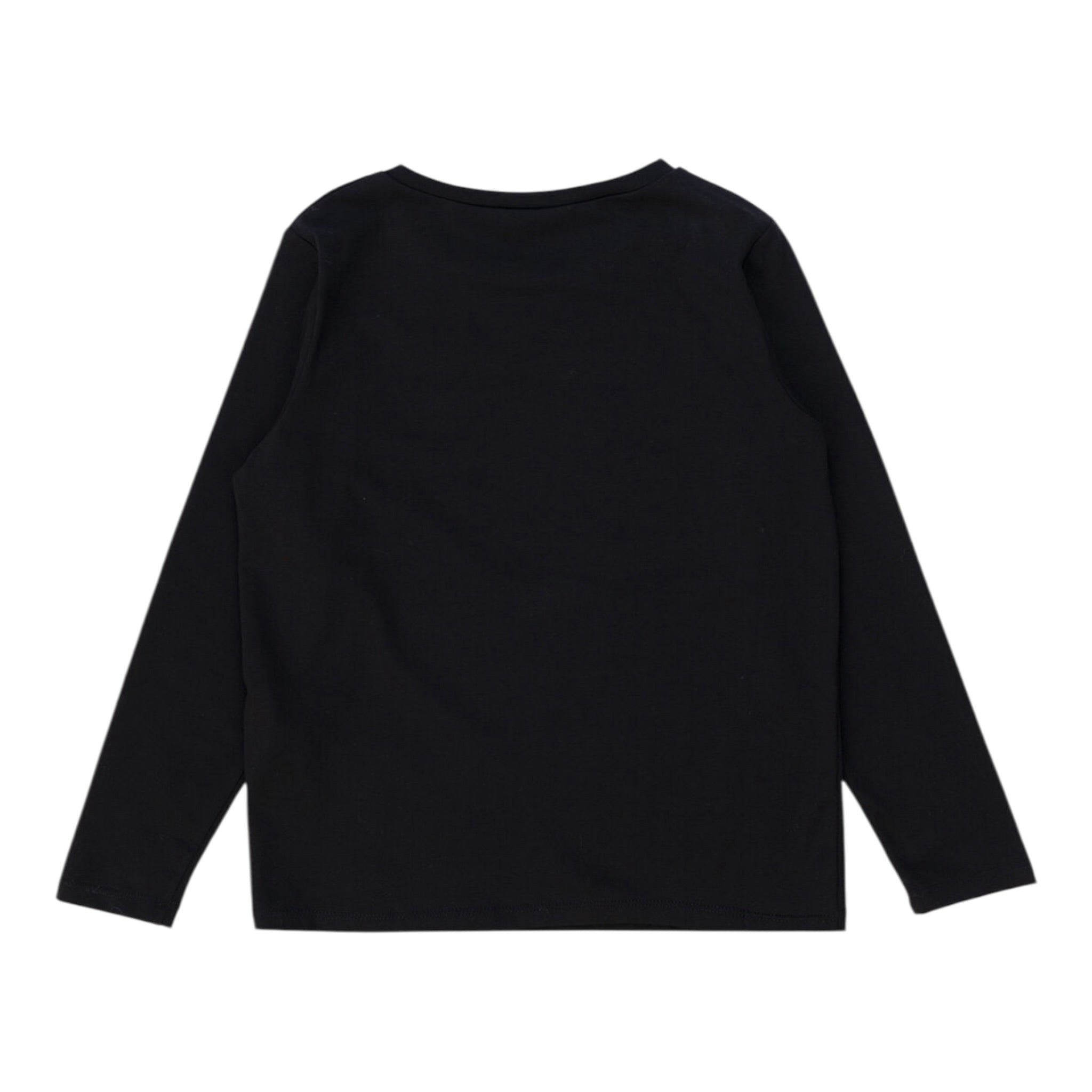 Liu Jo Shirt tinta unita con Brillantini Nero per Bambina GF4237 NERO LIU JO 
