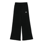 Liu Jo Pantalone tinta unita Modello A Palazzo Nero per Bambina GF5005 NERO LIU JO 