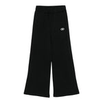 Liu Jo Pantalone tinta unita Modello A Palazzo Nero per Bambina GF5005X NERO LIU JO 