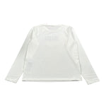 Liu Jo Shirt Girocollo tinta unita con Stampa Bianco per Bambina GF5008X BIANCO LIU JO 
