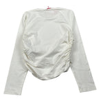 Liu Jo Shirt Girocollo tinta unita Bianco per Bambina GF5009 BIANCO LIU JO 