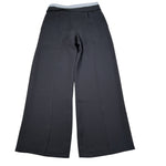 Liu Jo Pantalone tinta unita Modello Palazzo Nero per Bambina GF5023X NERO LIU JO 