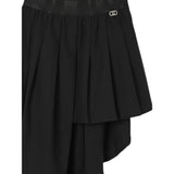 Liu Jo Gonna tinta unita Nero per Bambina GF5024 NERO LIU JO 