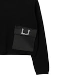Liu Jo Maglia Girocollo tinta unita Nero per Bambina GF5026X NERO LIU JO 