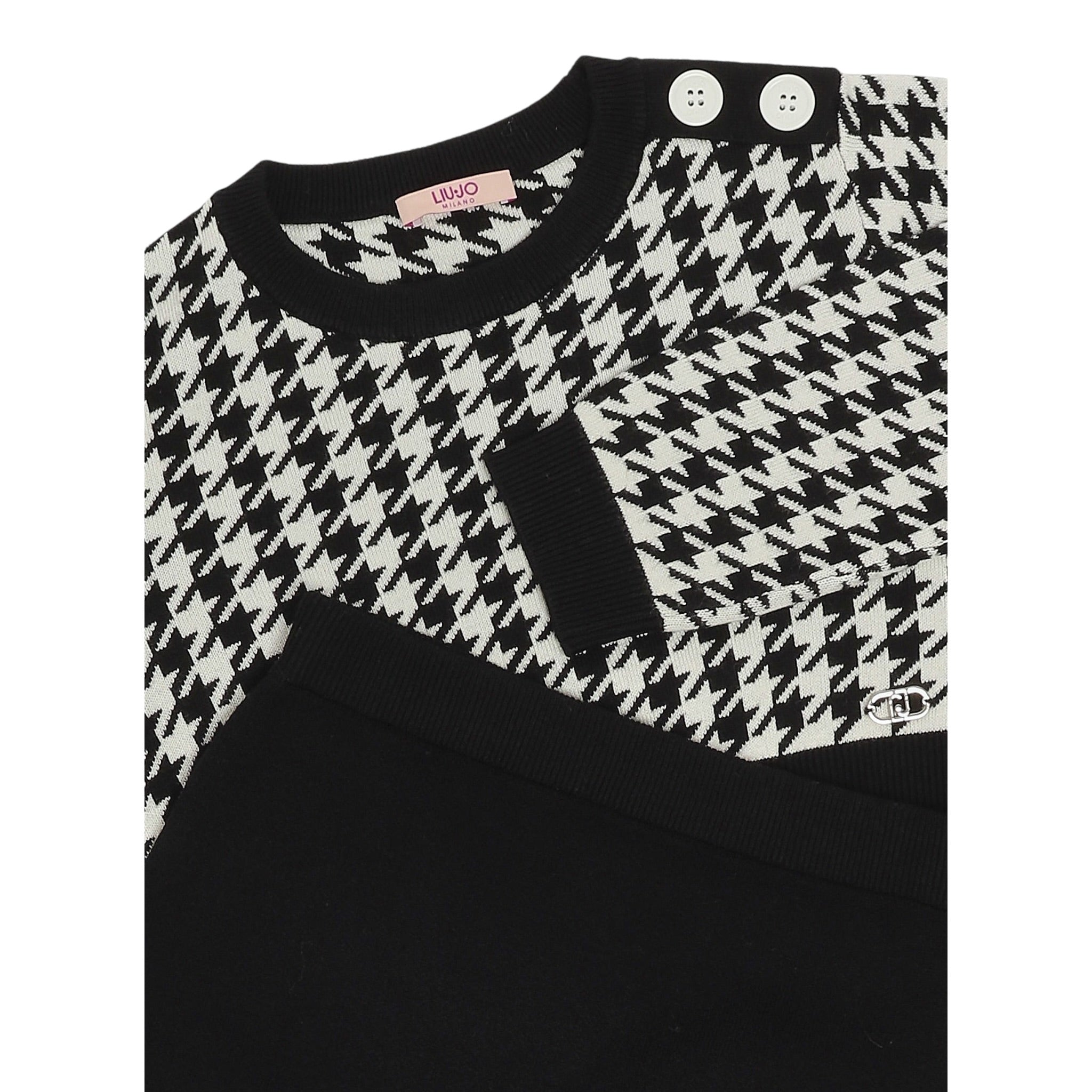Liu Jo Completo 2 Pezzi Maglia-Gonna Bianco/Nero per Bambina GF5032XXXXXX BIANCO/NERO LIU JO 