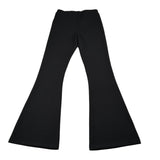 Liu Jo Leggins tinta unita Modello Zampa Nero per Bambina GF5039 NERO LIU JO 