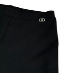 Liu Jo Leggins tinta unita Modello Zampa Nero per Bambina GF5039 NERO LIU JO 