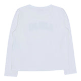 Liu Jo Shirt Girocollo tinta unita con Logo Bianco per Bambina GF5043XX BIANCO LIU JO 