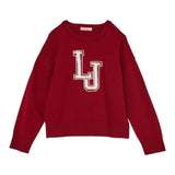 Liu Jo Maglia Girocollo tinta unita Rosso per Bambina GF5065X ROSSO LIU JO 