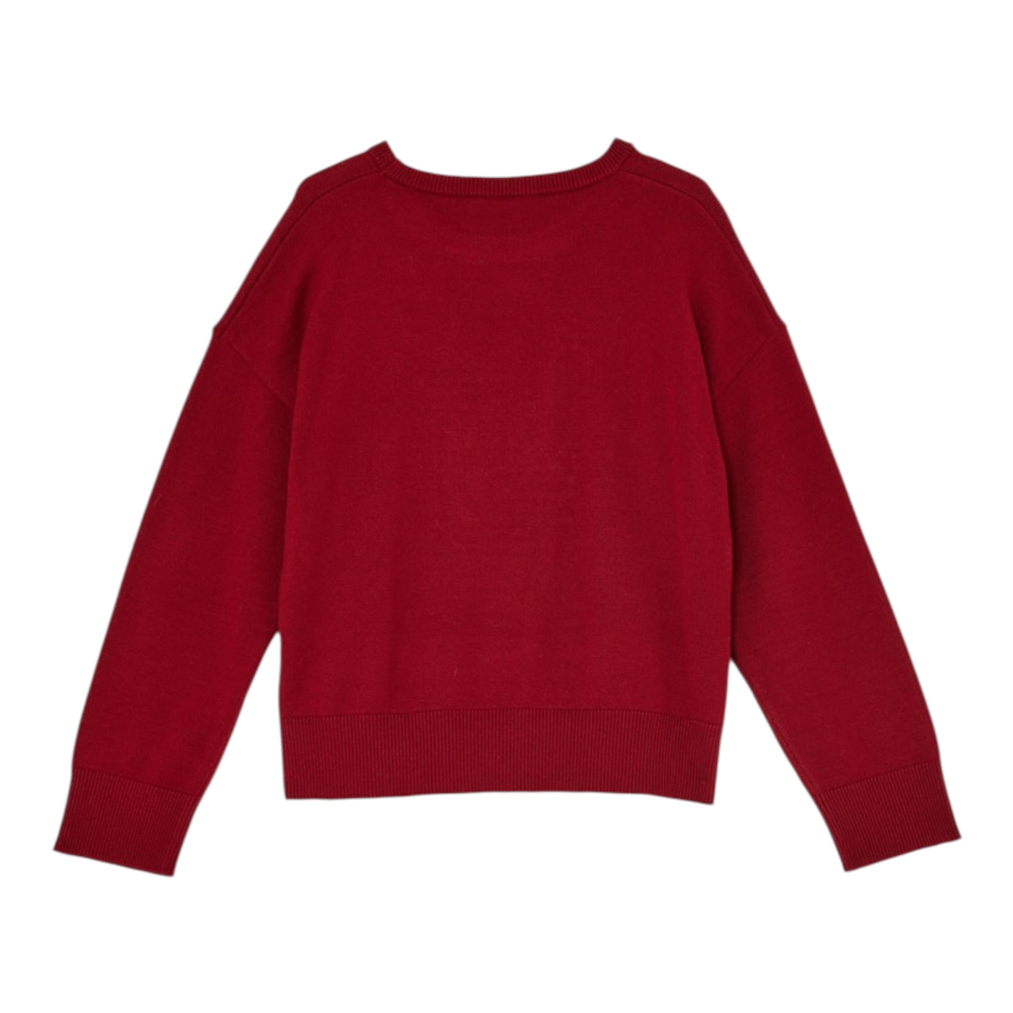 Liu Jo Maglia Girocollo tinta unita Rosso per Bambina GF5065X ROSSO LIU JO 