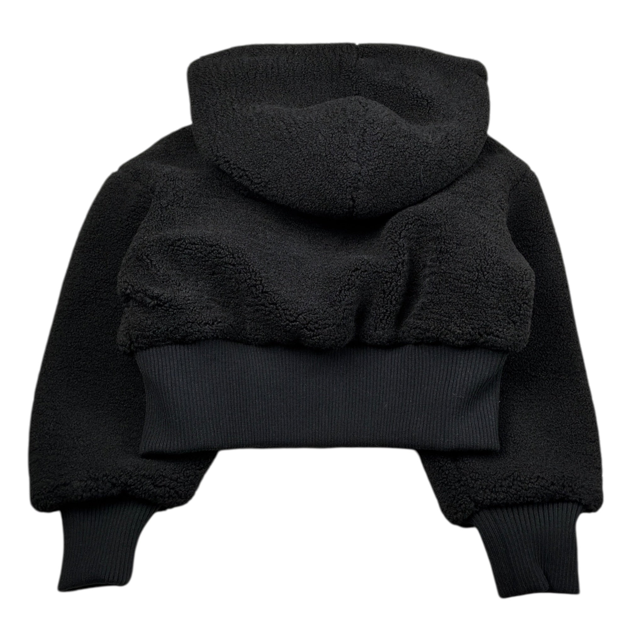 Liu Jo giubbino Felpa tinta unita Teddy con Cappuccio Nero per Bambina GF5066XX NERO LIU JO 