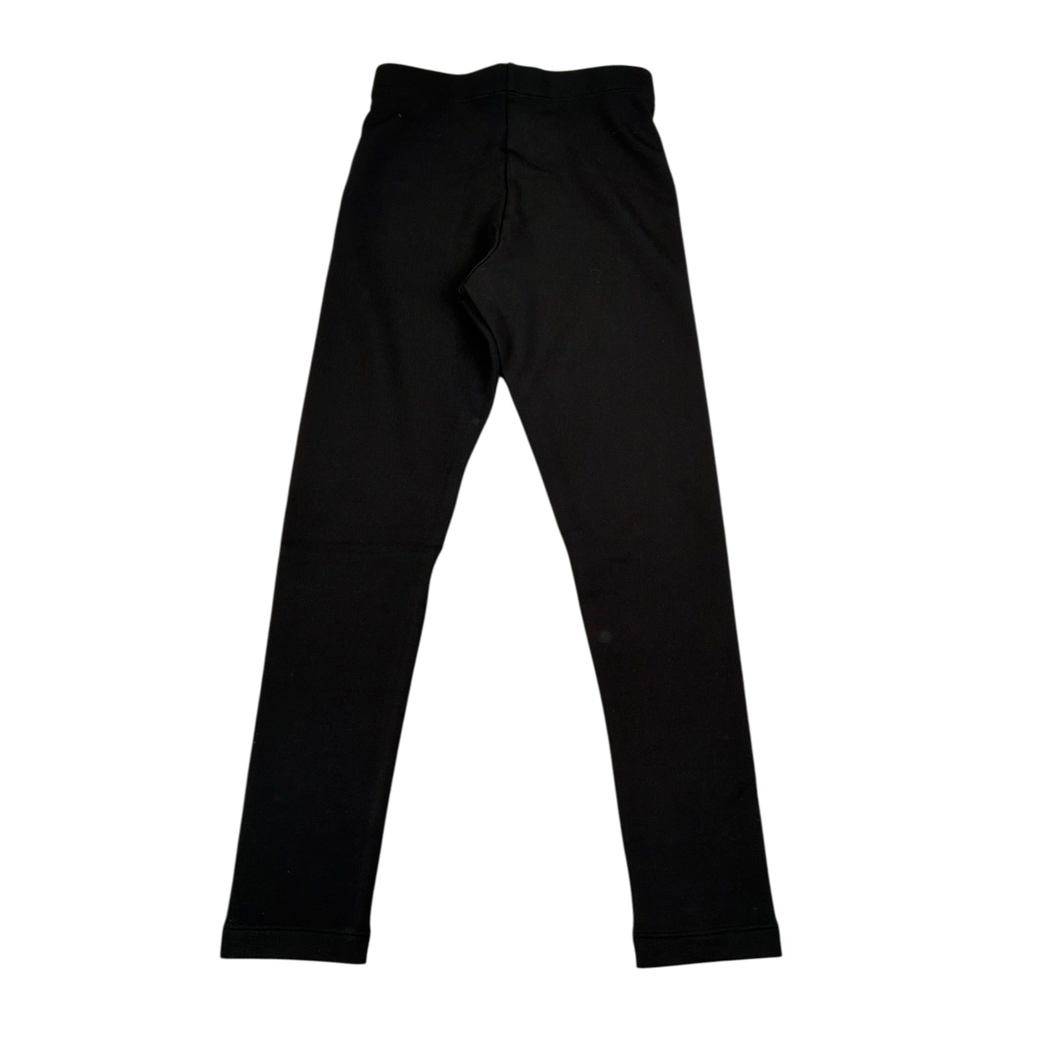 Liu Jo Leggins tinta unita con Logo Nero per Bambina GF5076 NERO LIU JO 