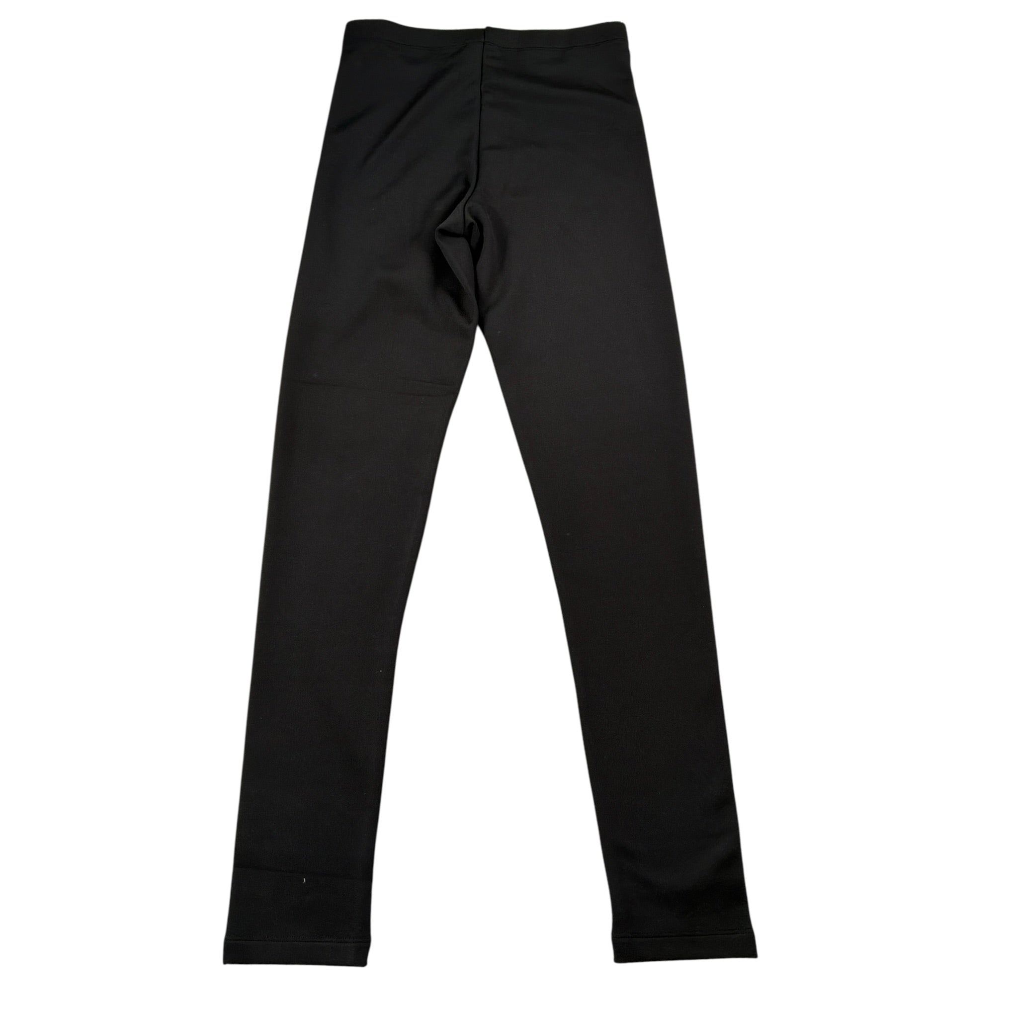 Liu Jo Leggins tinta unita con Logo Nero per Bambina GF5076X NERO LIU JO 