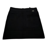 Liu Jo Gonna tinta unita con Elastico In Vita Nero per Bambina GF5084 NERO LIU JO 